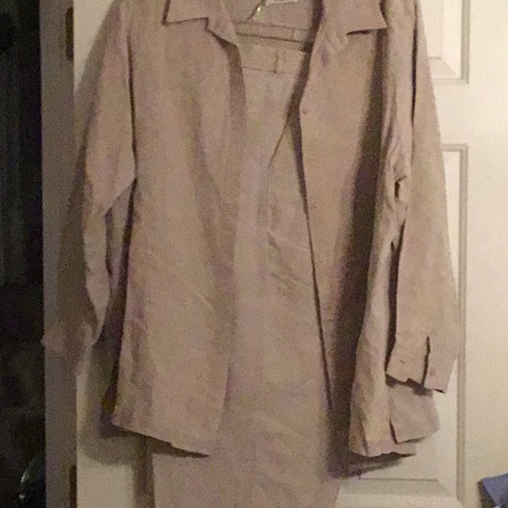 Eileen Fisher 100% 2pc pant set. All make offer